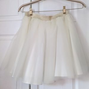 M Bliss Tulle tulle skirt with gold band